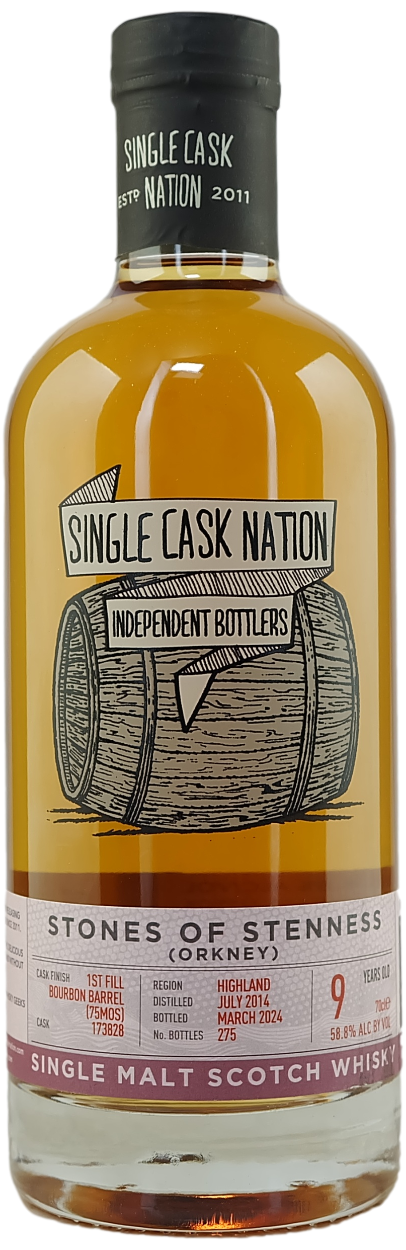 Stones of Stenness 9 Year Old Orkney Single Cask